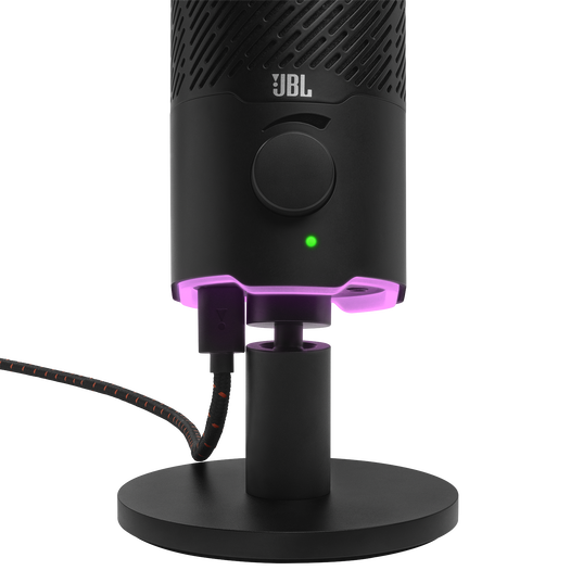 JBL Quantum Stream - Black - Dual pattern premium USB microphone for streaming, recording and gaming - Detailshot 5